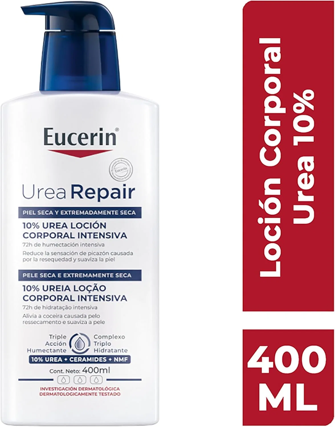 Лосьон увлажняющий Eucerin Urea Repair Plus 400 мл — фото 2