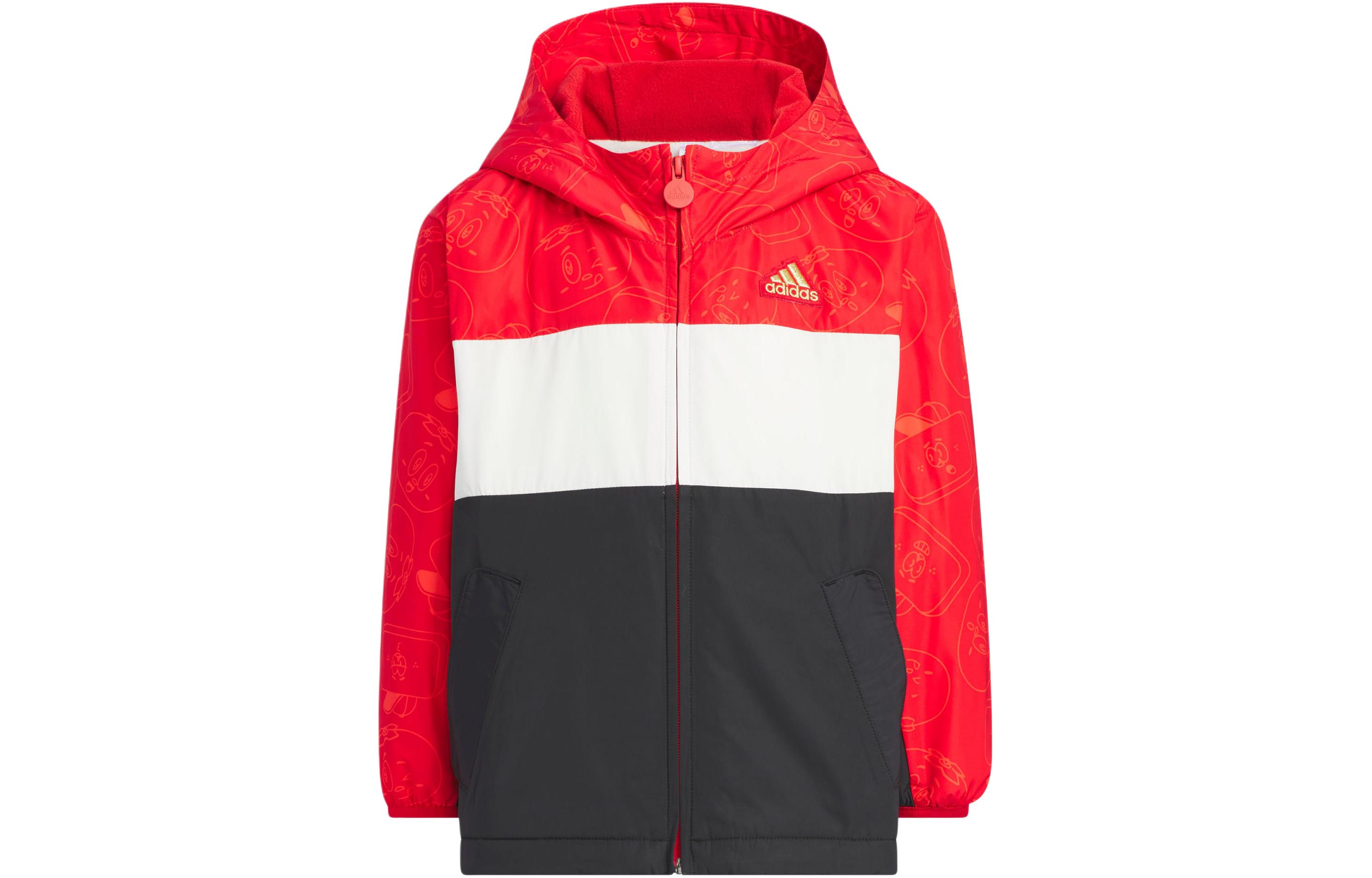 

Детская куртка Adidas, цвет Light Scarlet