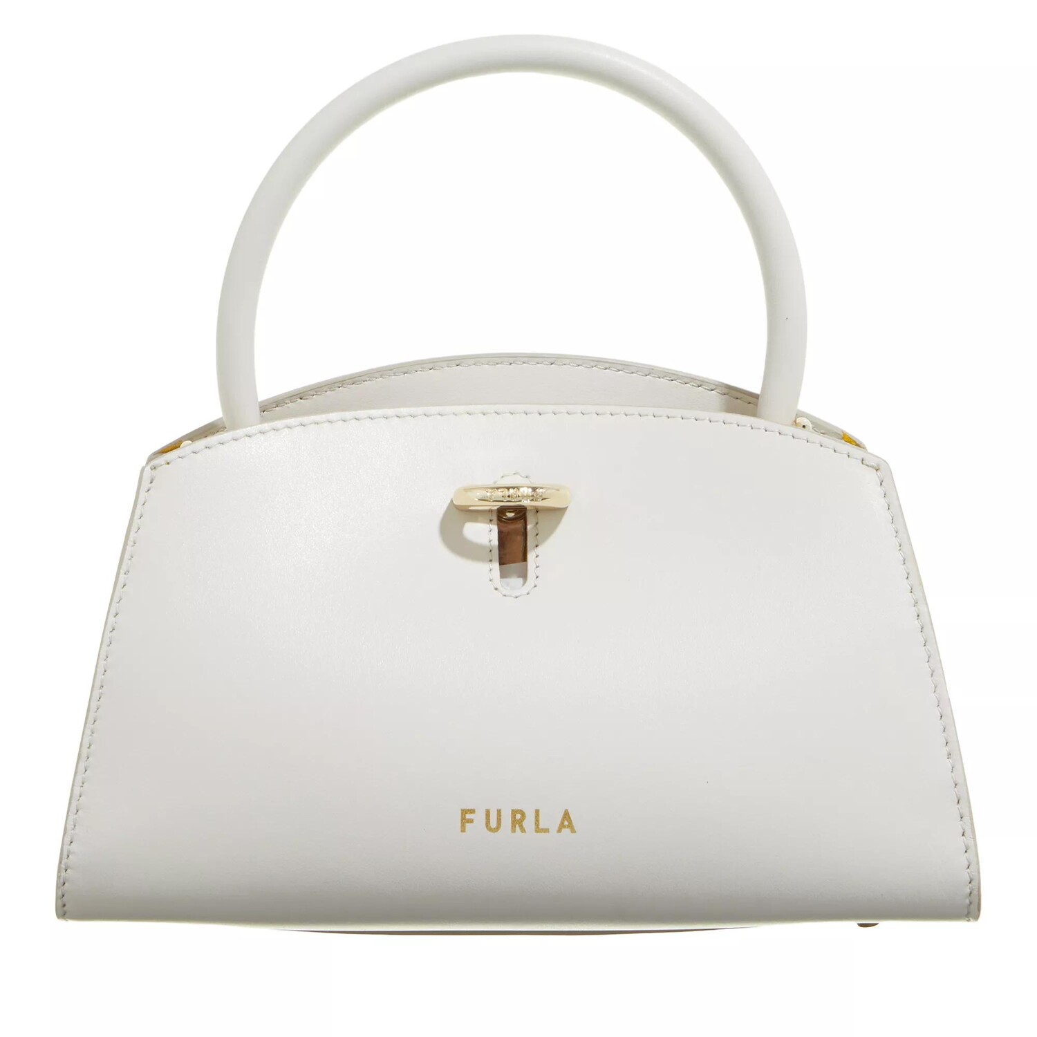 

Мини сумка genesi с зефиром Furla, бежевый