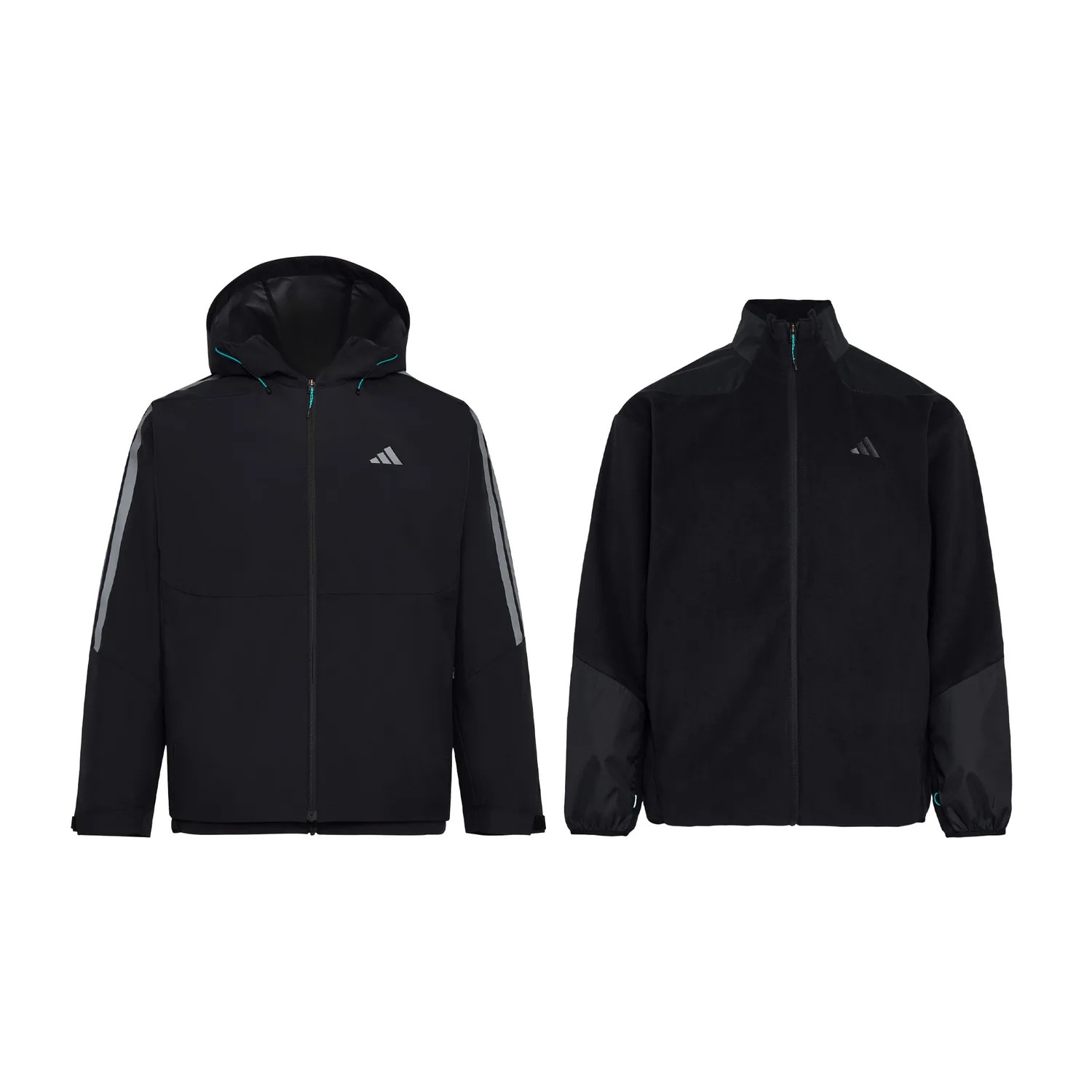 Adidas Куртка мужская с капюшоном DWR черная