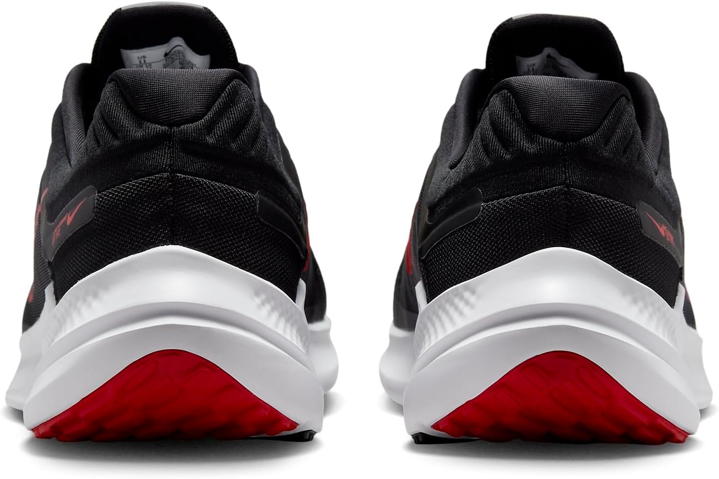 Мужские тренировочные кроссовки Nike Quest 5, черный/красный/серый — фото 4