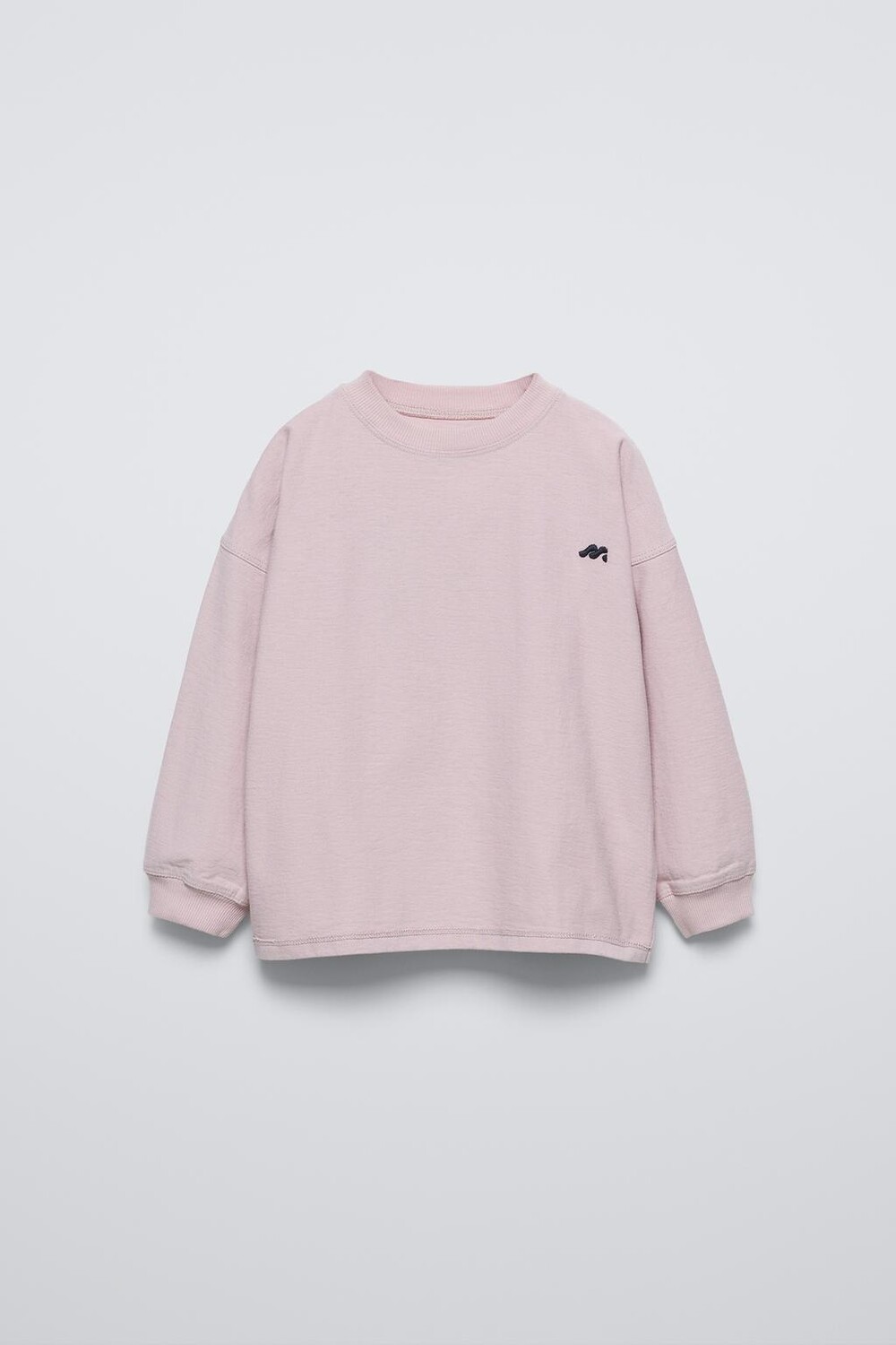 

Футболка с логотипом и лозунгом ZARA, сирень