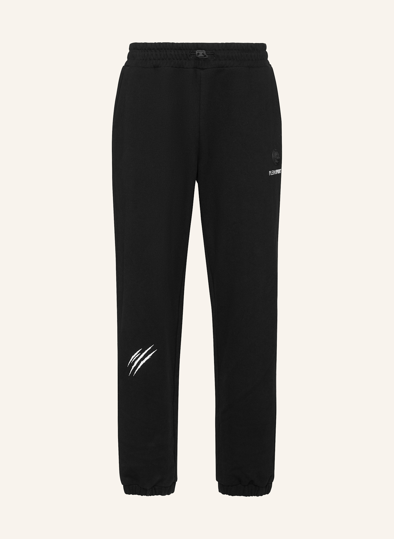 

Потёртые спортивные штаны Plein Sport, черный
