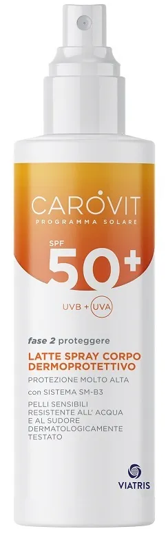 

Солнечное молочко для тела Carovit 50+