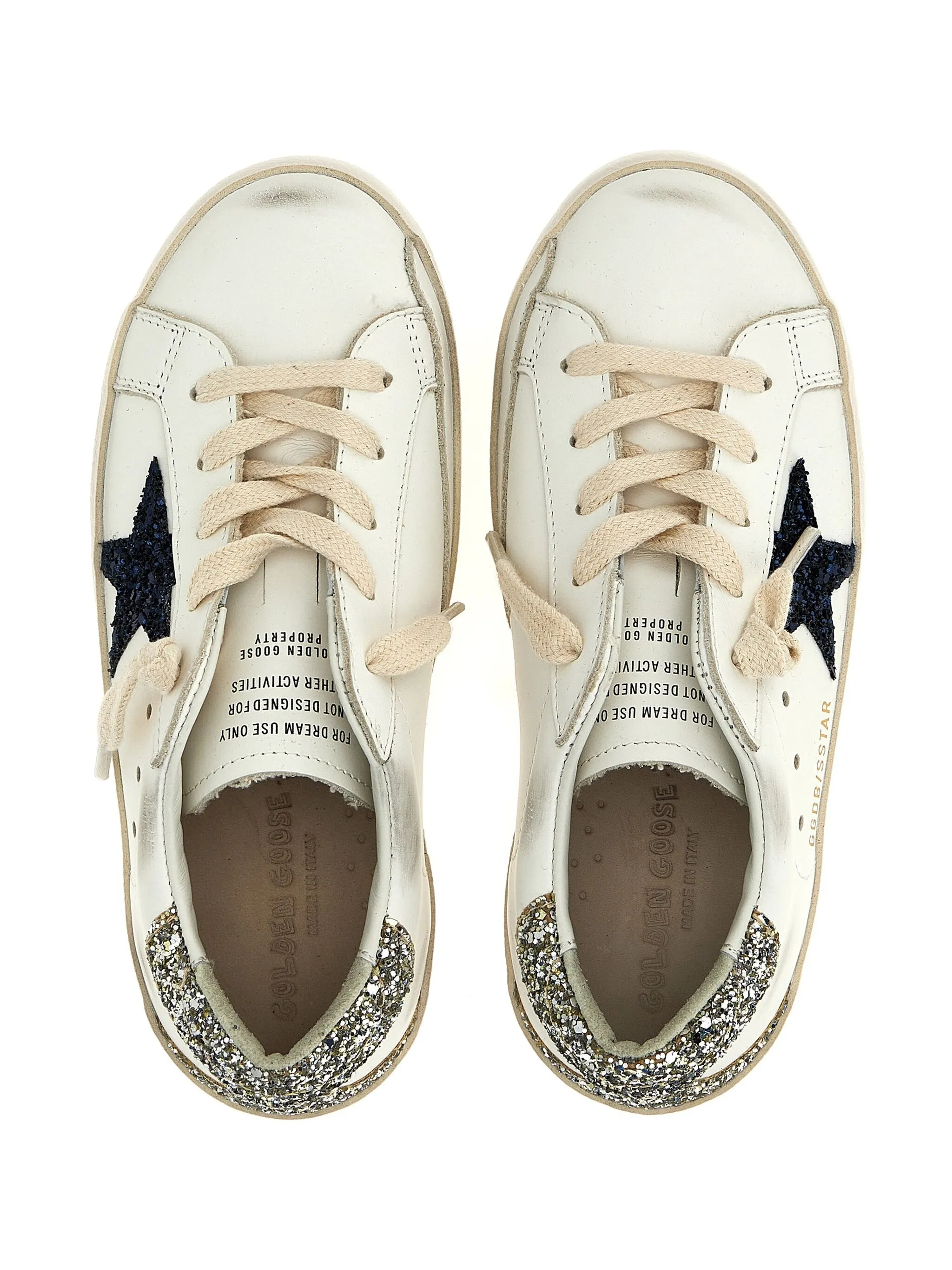 Кеды SuperStar Golden Goose Kids, белый — фото 3