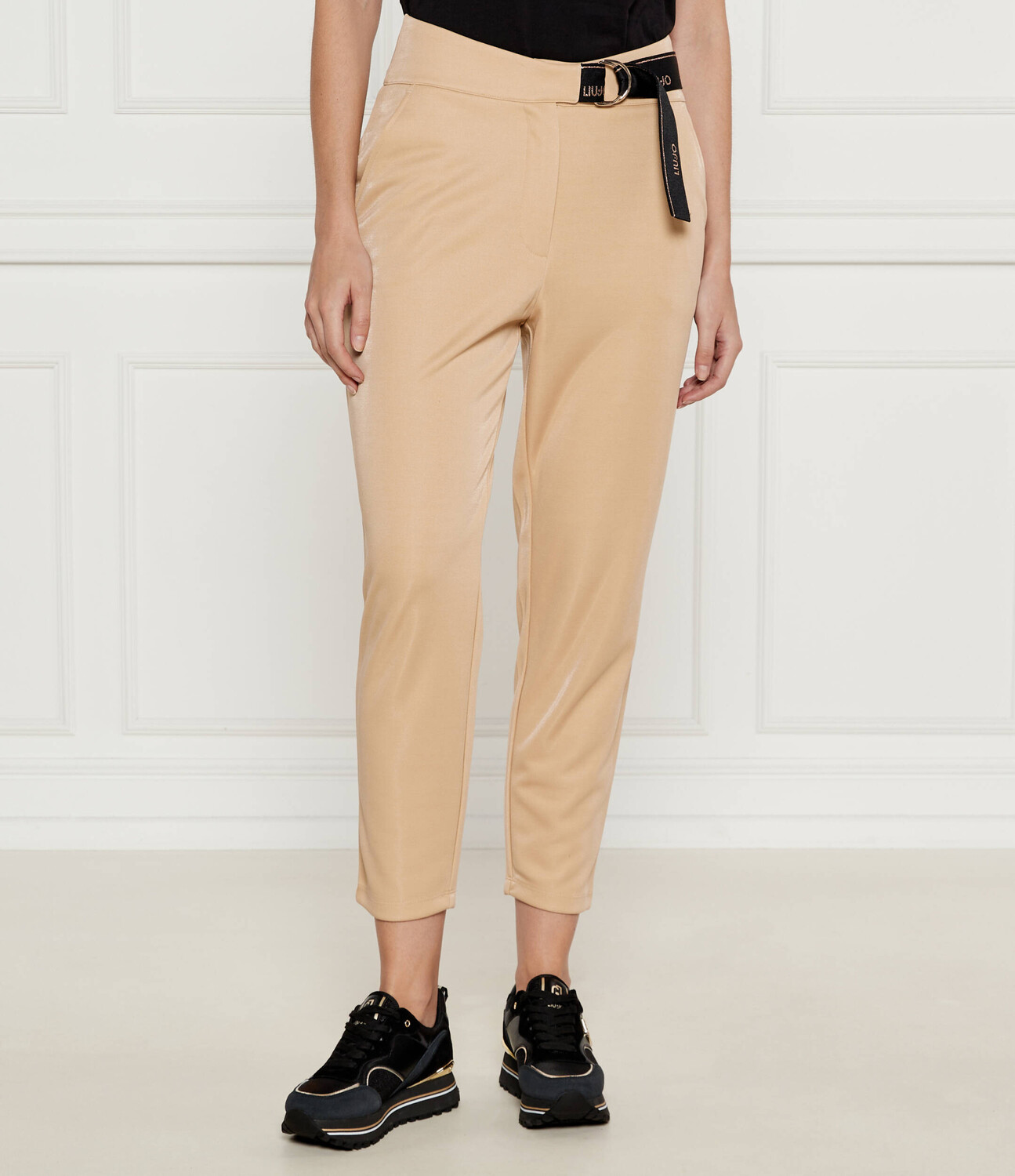 

Брюки Liu Jo Sport Regular Fit, бежевый