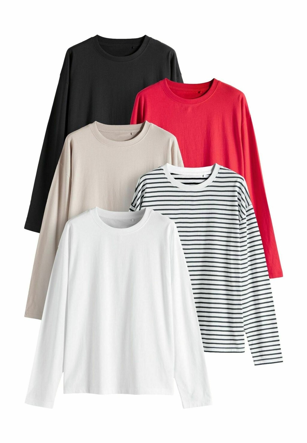 

Топ с длинными рукавами REGULAR FIT 5 PACK THE SET, синий