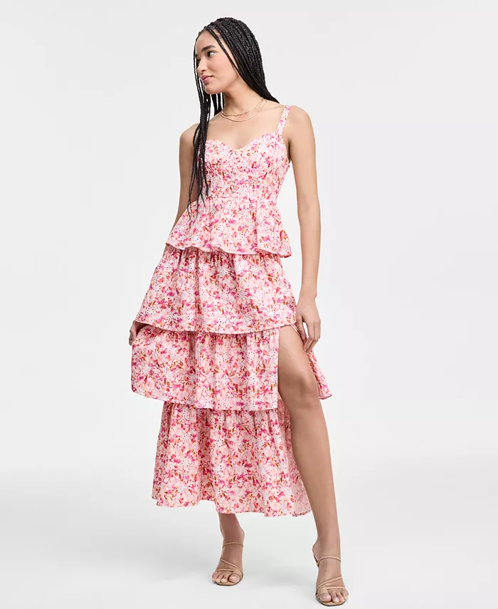 

Женское летнее многослойное платье макси Midsummer ASTR the Label, мультиколор
