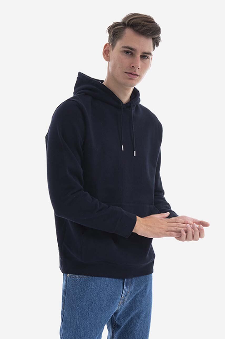 

Хлопковая толстовка Vagn Classic Hood Norse Projects, темно-синий
