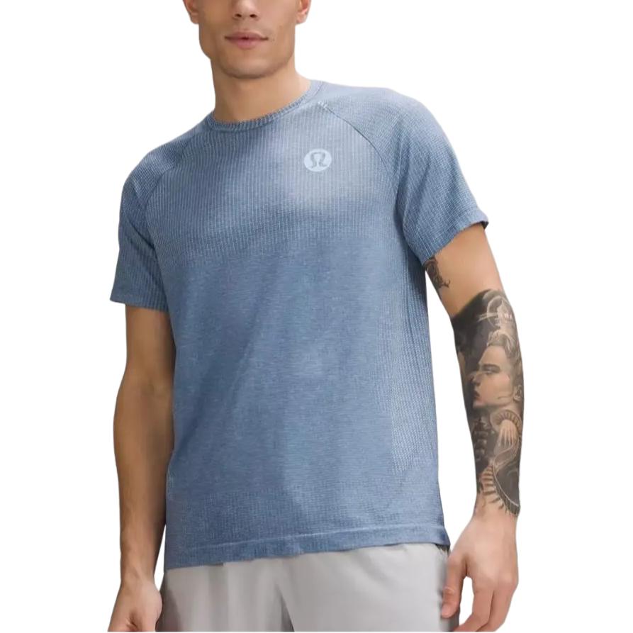 

Мужская футболка Metal Vent Tech Lululemon, синий