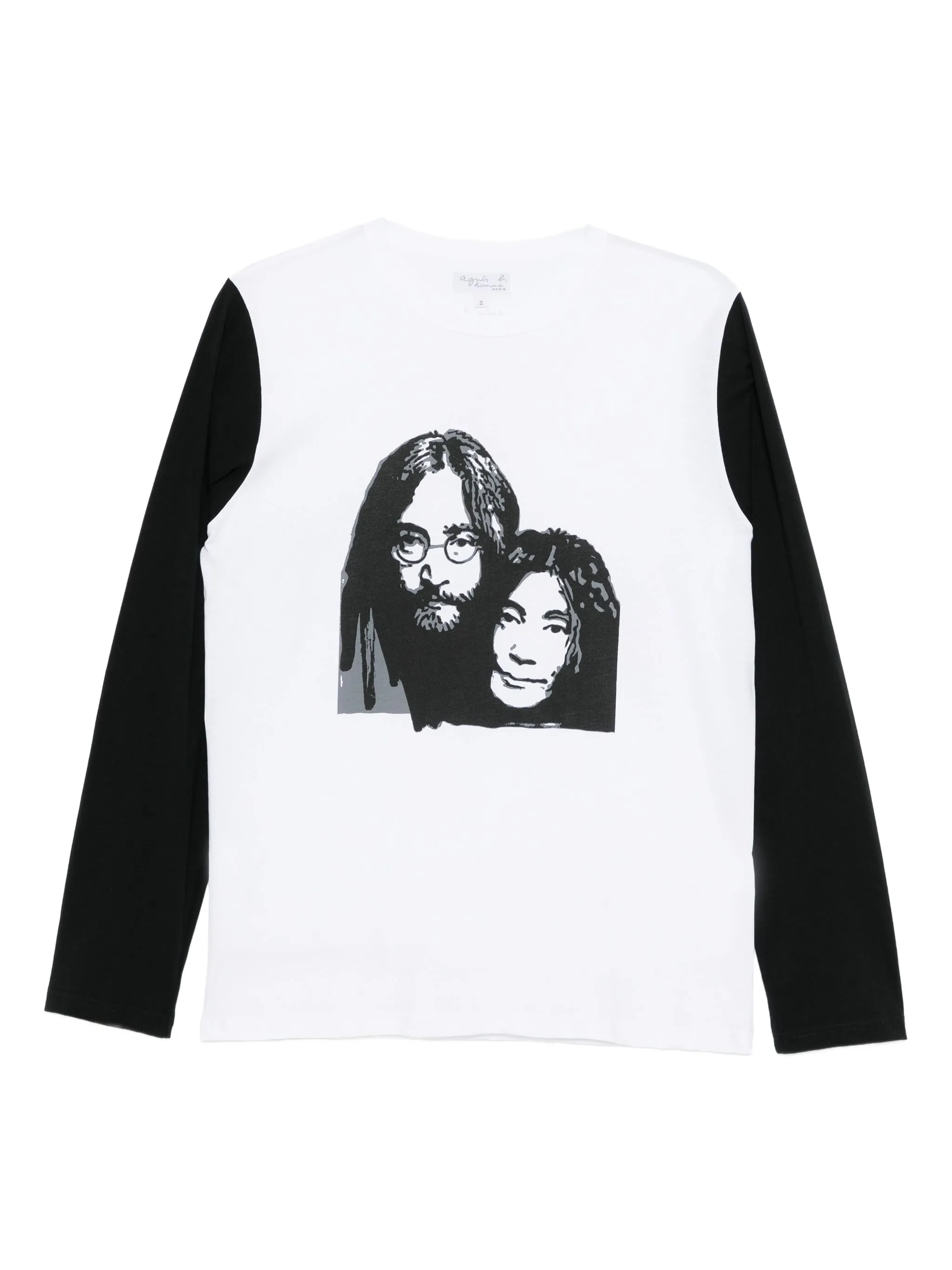 

Футболка с принтом из коллаборации с Rafael Agnès B., белый