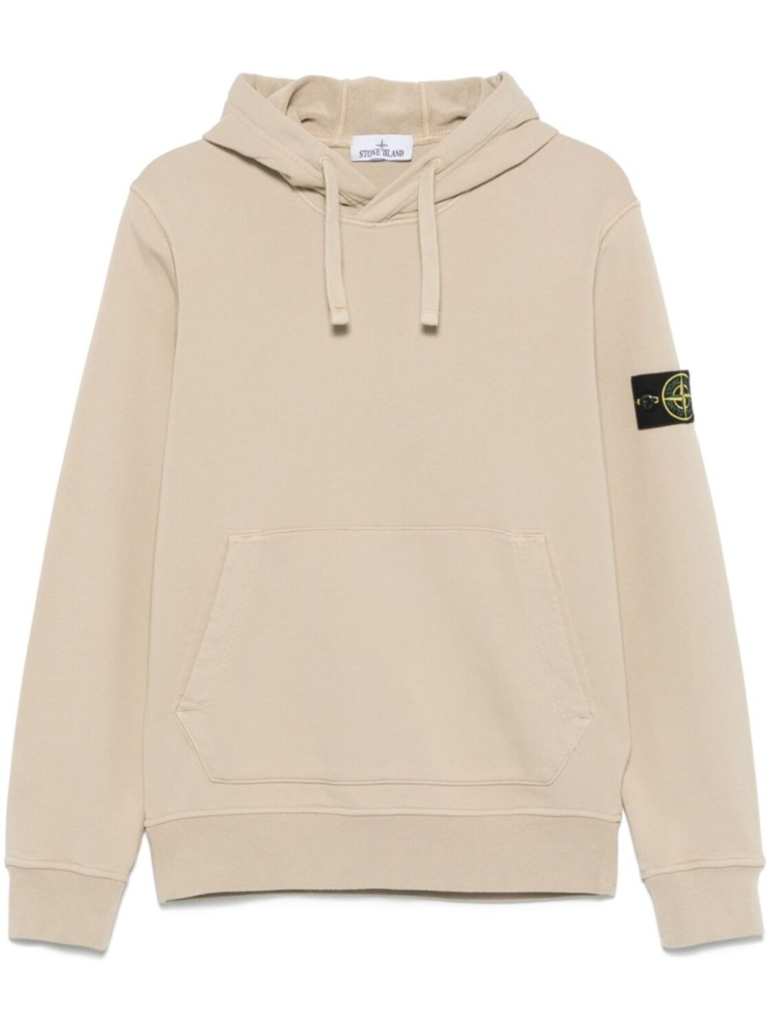 

Stone Island худи с нашивкой Compass, нейтральный