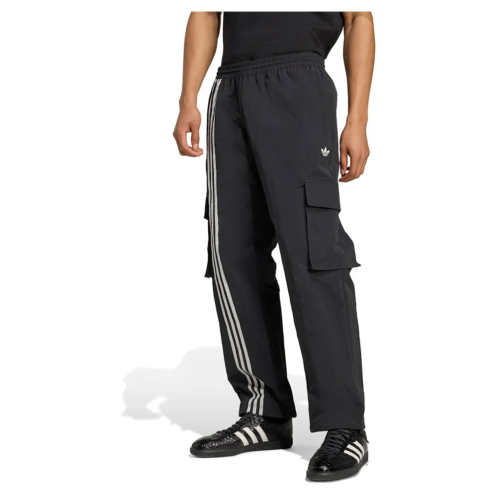 

Спортивные брюки adidas Originals Front Stripes Woven Cargo, черный