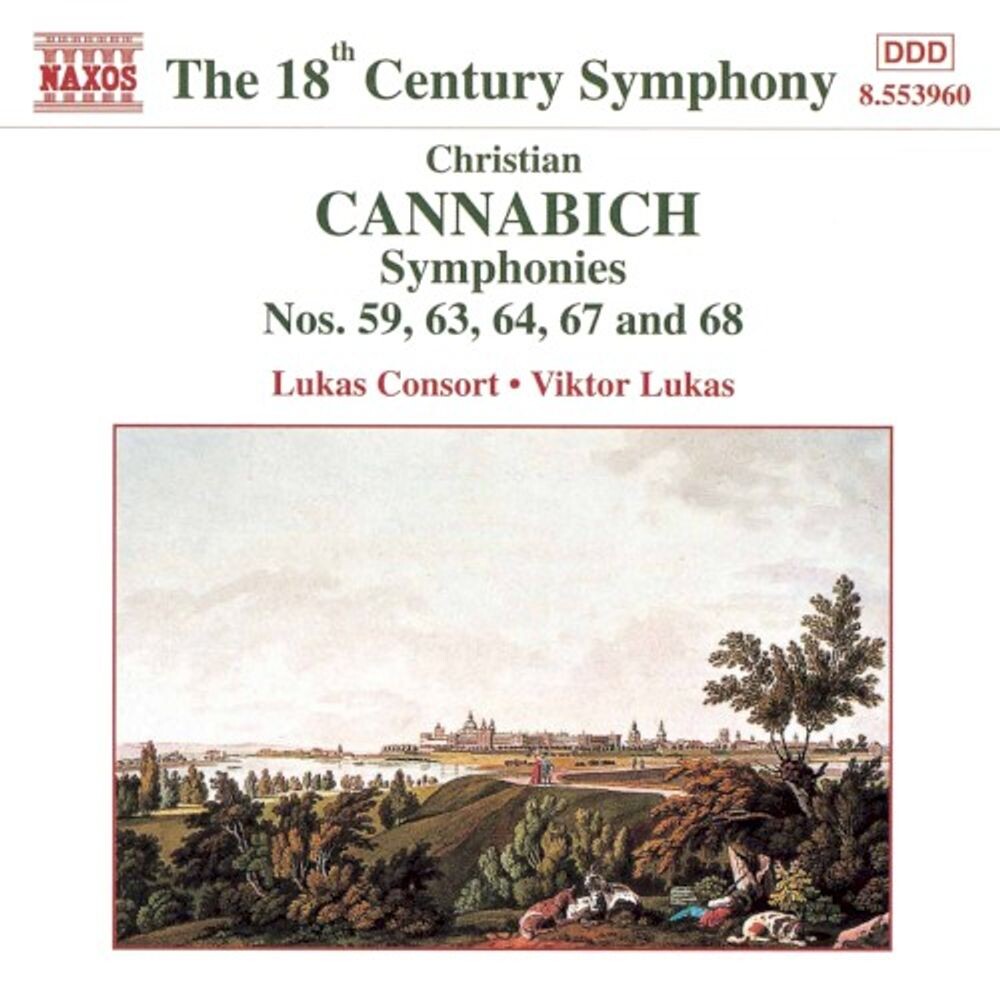 

Диск CD Cannabich: Symphonies 59, 63, 64, 67 and 68 - Christian Cannabich, Lukas Consort, Viktor Lukas