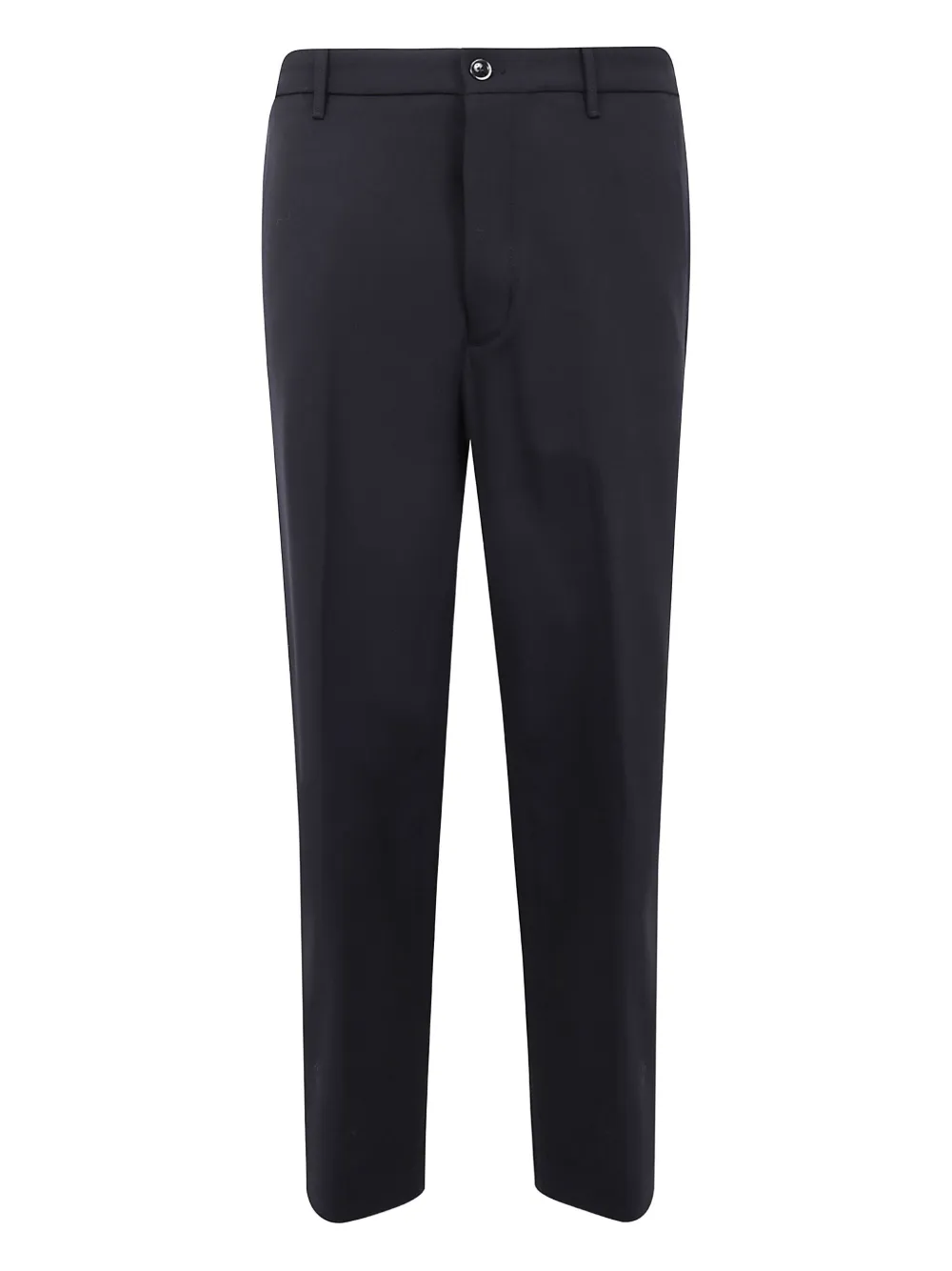 

Шерстяные брюки на пуговицах Nine In The Morning, черный