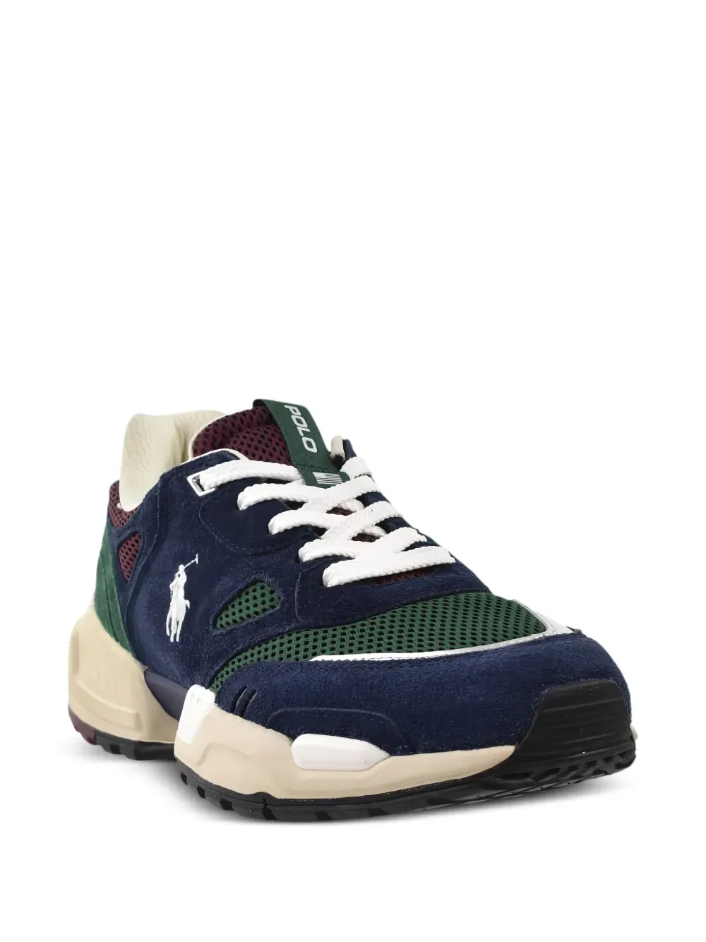 Кроссовки Jogger "Madison Ave Colorblock" Polo Ralph Lauren, синий — фото 2