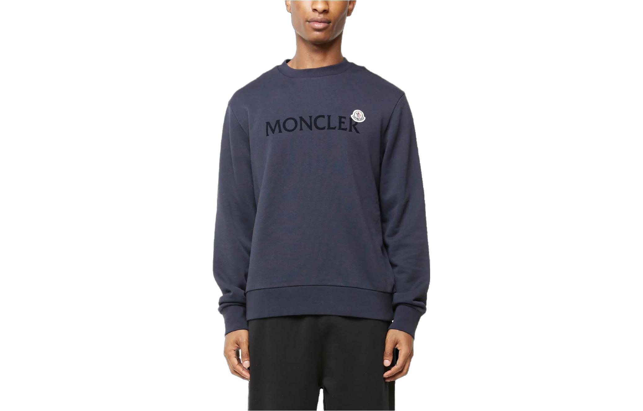 

Moncler Свитшот мужской темно-синий