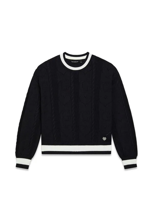 Кабельный джемпер Guess, Schwarz