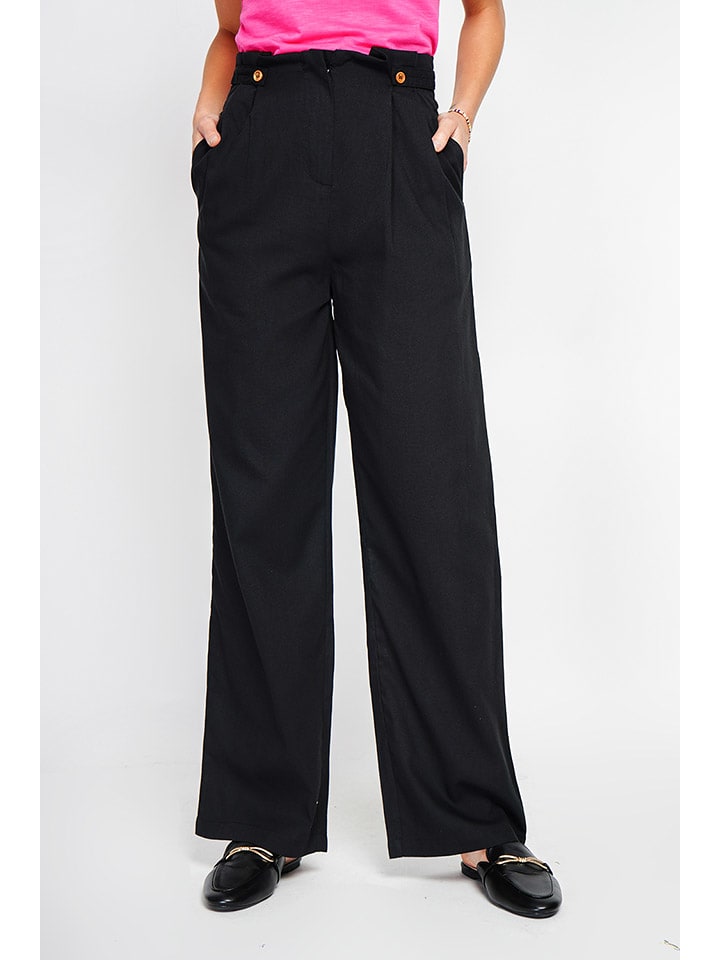 

Тканевые брюки ASSUILI, черный