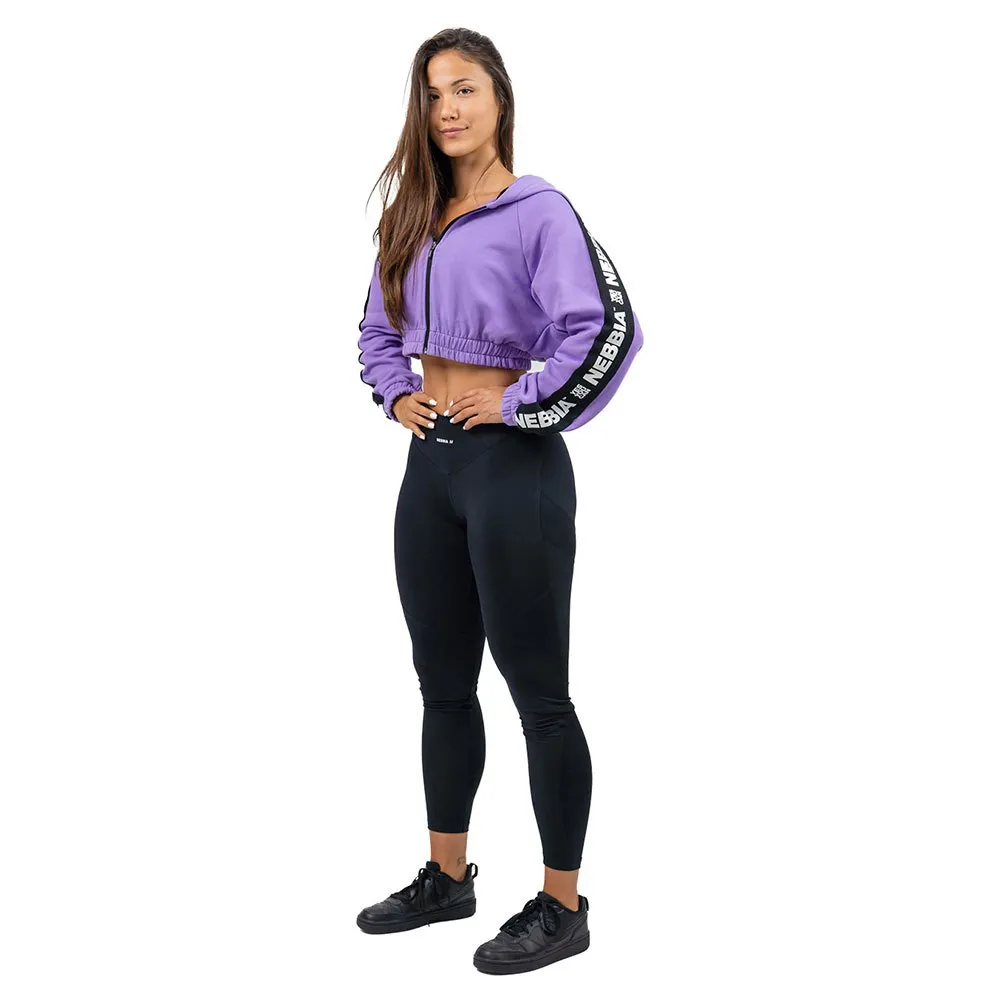 

Леггинсы Nebbia Shaping Glute Pump high waist, фиолетовый