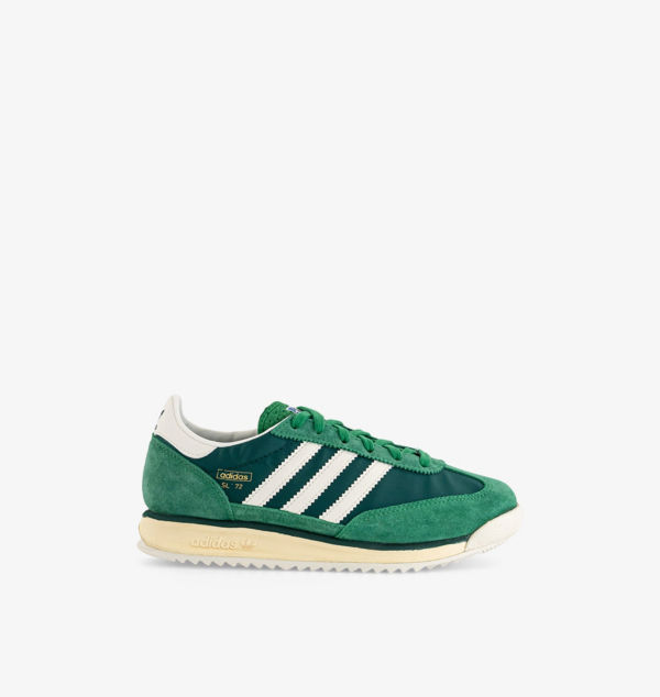 

Низкие кроссовки из замши и ракушки Sl 72 rs Adidas, зеленый