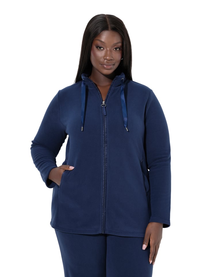 

Ulla Popken Топ для дома темно-синего цвета