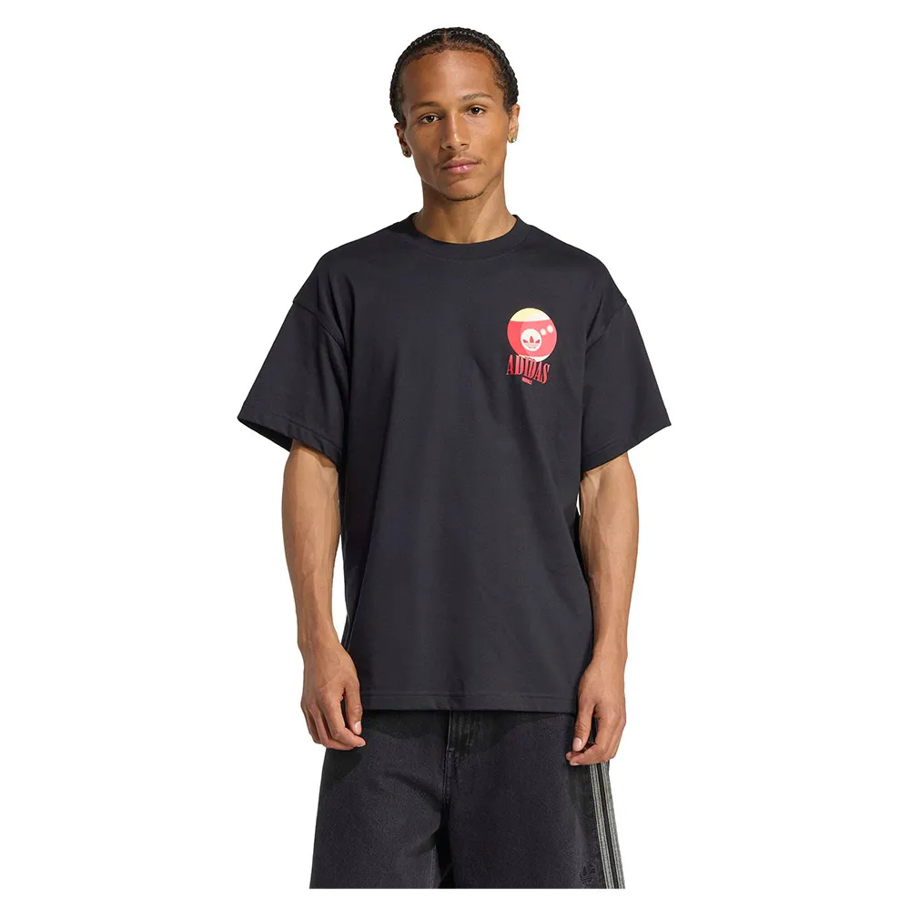 

Футболка с коротким рукавом adidas Originals Billiard, черный