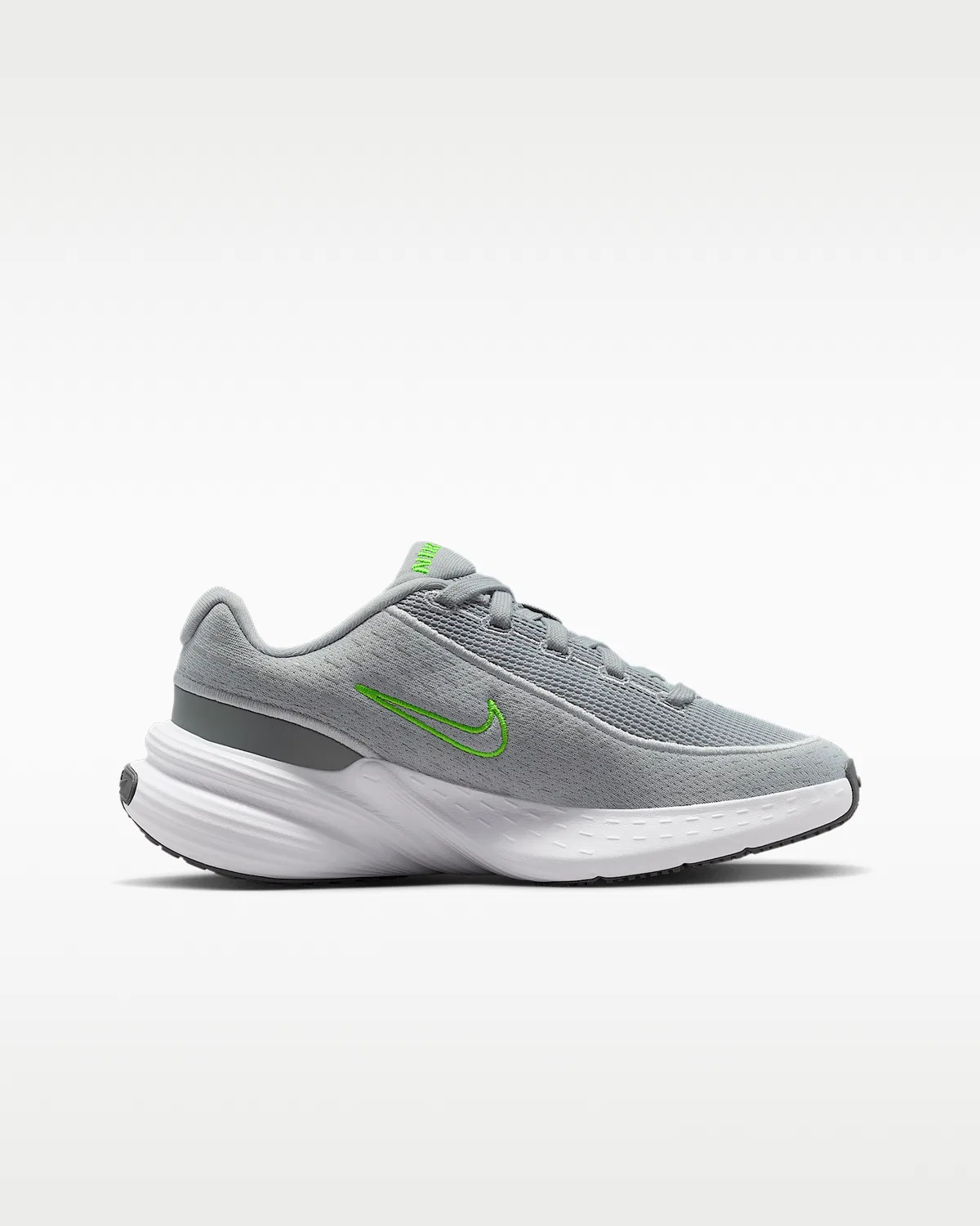 Детские кроссовки Nike Uplift SC, Light Smoke Grey/White/Smoke Grey/Mean Green — фото 3