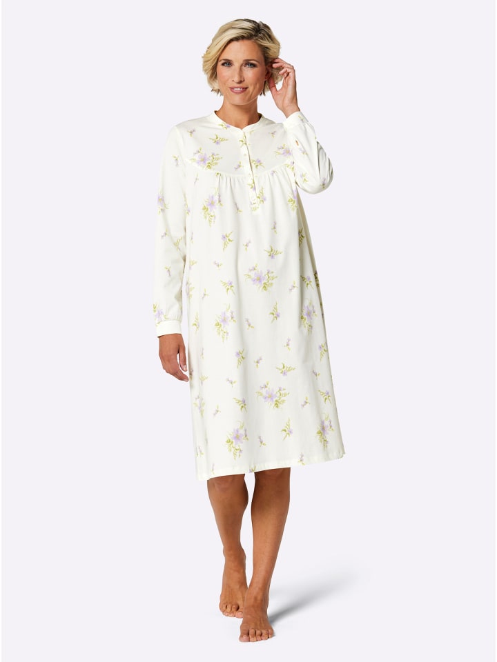 

Ночная рубашка с принтом шампанского и сирени WITT WEIDEN