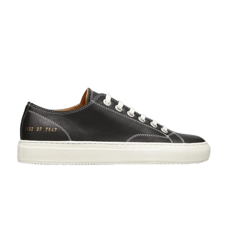 Кроссовки Common Projects Wmns Tournament Low Black, черный