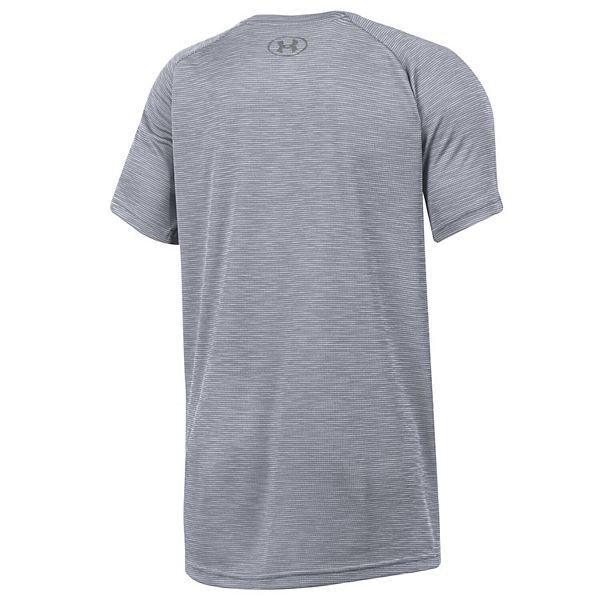 Футболка northwestern wildcats heather gray ultra soft rye tech performance Under Armour — фото 4