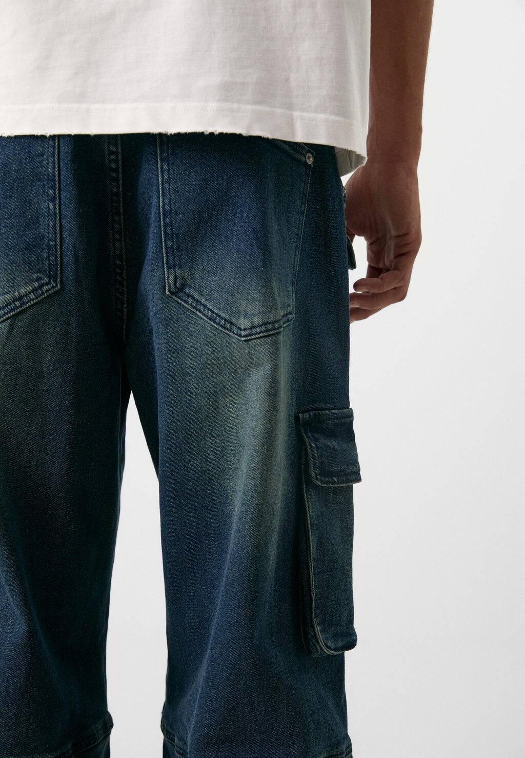 

Джинсы свободного кроя REZO UNISEX Don't Waste Culture, синий деним