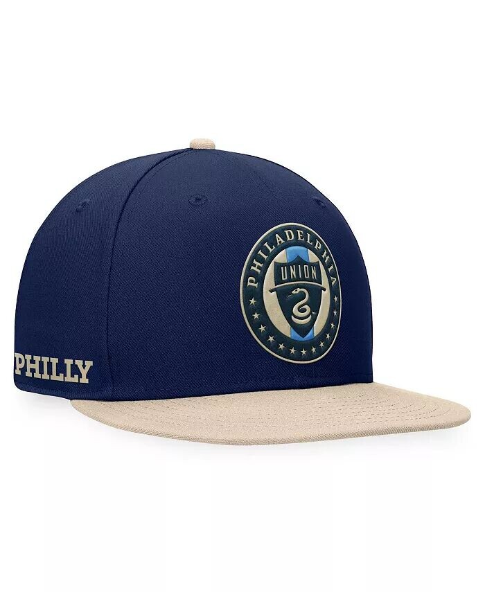 

Фирменная мужская кепка Philadelphia Union Downtown цвета сине-золотистого цвета Fanatics