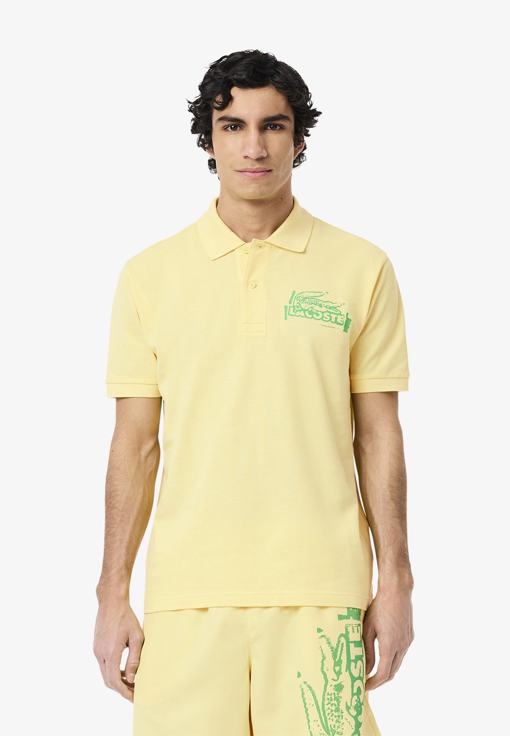 

Рубашка поло Lacoste, желтый