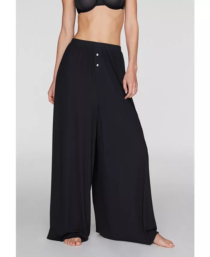 

Брюки Lounge Pant - Модальный Шелковый Рубчик CUUP, черный