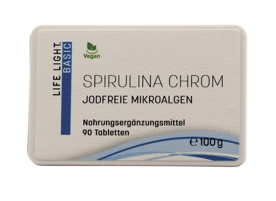 

Life Light, Спирулина хром 100 г, 90 таблеток