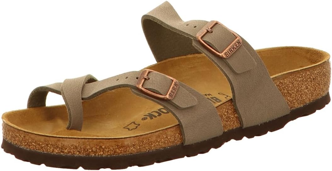 

Сандалии Birkenstock Franca Mayari из масляной кожи для взрослых унисекс, серый