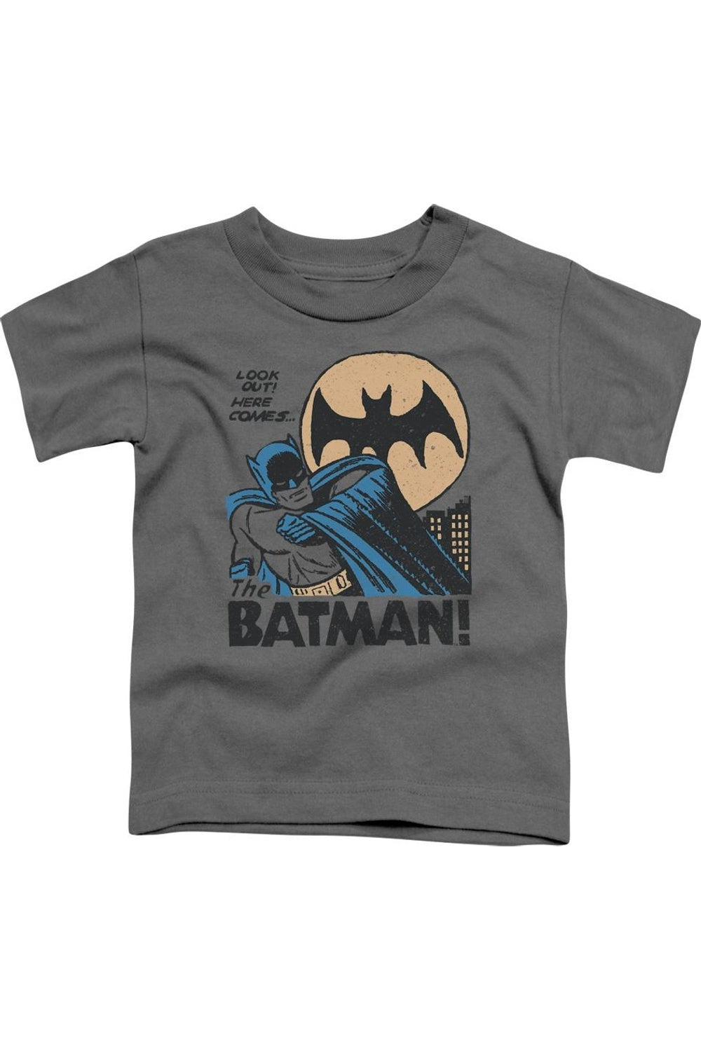 

Футболка с коротким рукавом DC Comics Look Out для детей Gildan, Charcoal