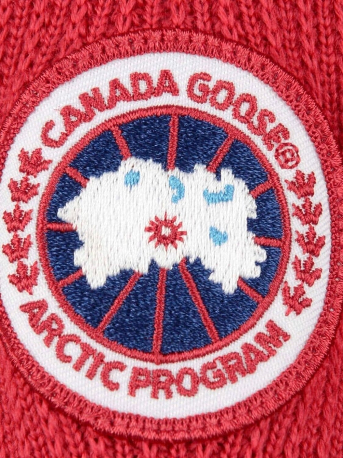 Пуховик HyBridge Canada Goose Kids, красный — фото 3