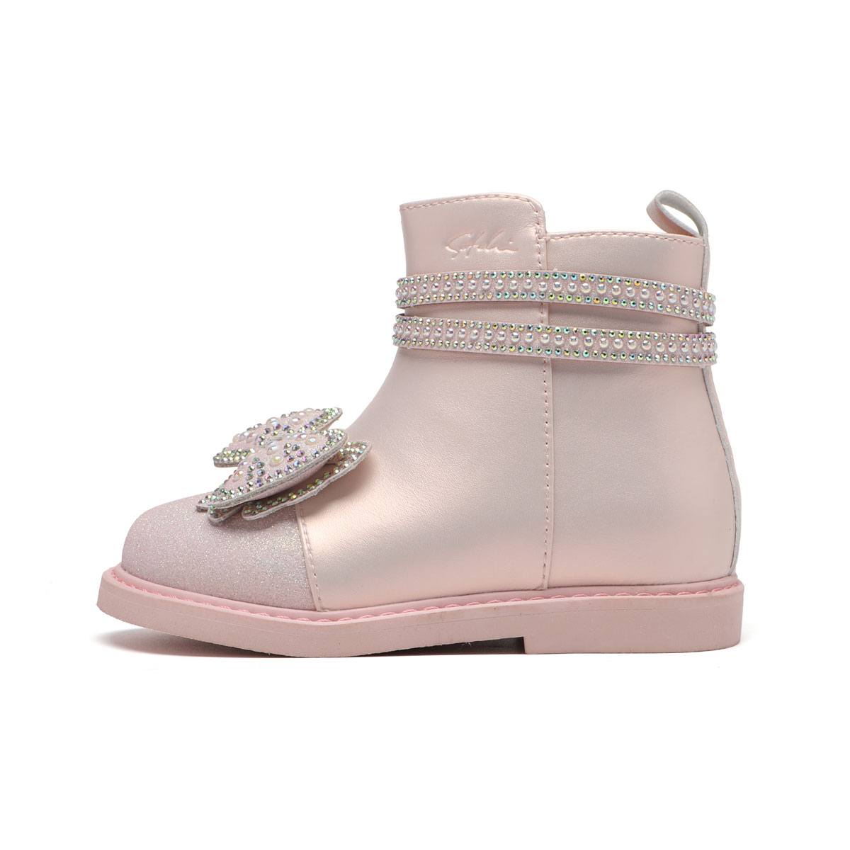 

Теплые детские ботинки для детей 3–7 лет Satchi, розовый