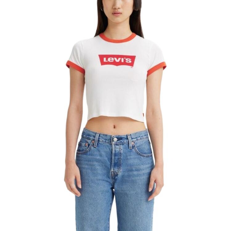 Футболка женская белая Levi’S — фото 3