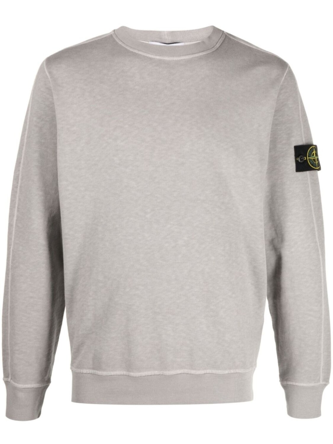 

Stone Island толстовка с нашивкой Compass, нейтральный цвет