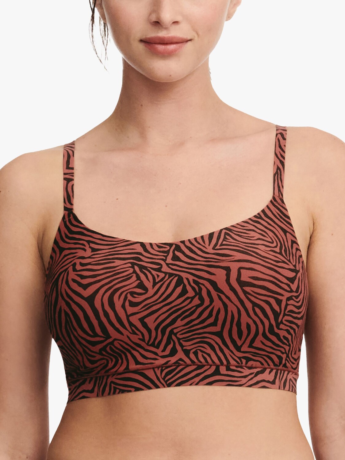 

Мягкий эластичный бюстгальтер Chantelle с подкладкой, Safari Chic