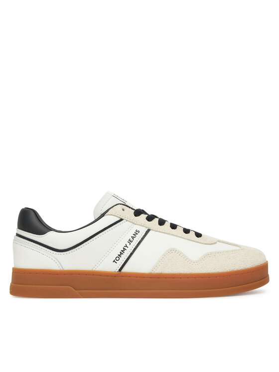 

Кроссовки The Greenwich Leather EM0EM01587 Tommy Jeans, экрю