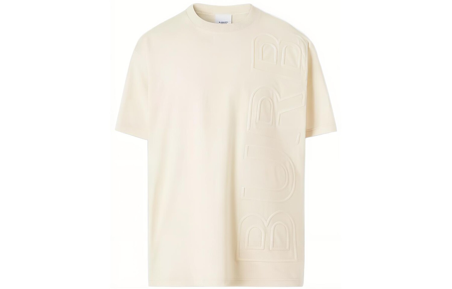 

Футболка мужская пергаментного цвета Burberry, цвет Parchment color