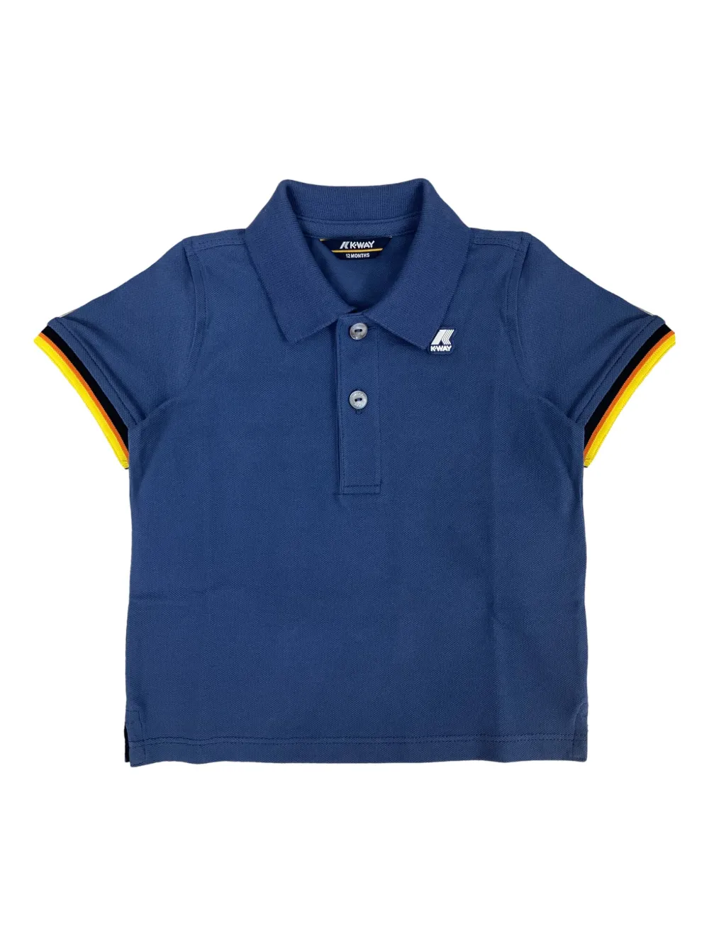 

Рубашка поло на пуговицах K-Way, синий