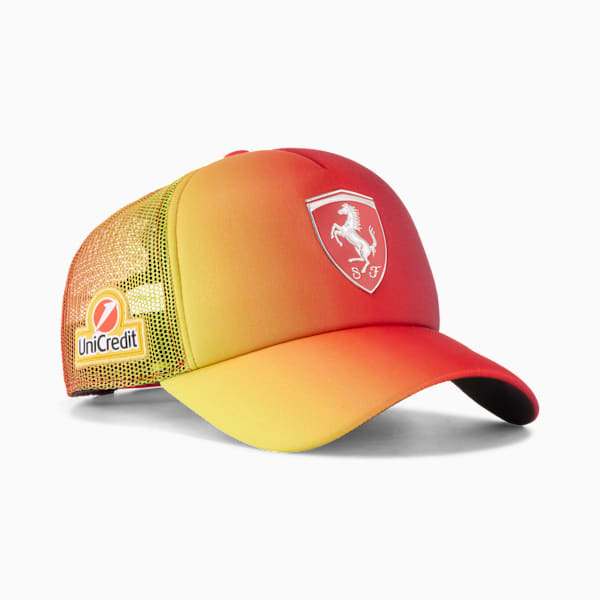 

Копия кепки дальнобойщика Scuderia Ferrari Lewis Hamilton Puma, красный
