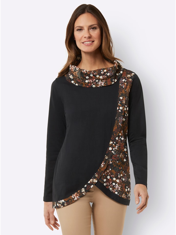 

Рубашка с длинными рукавами черного цвета с принтом WITT WEIDEN