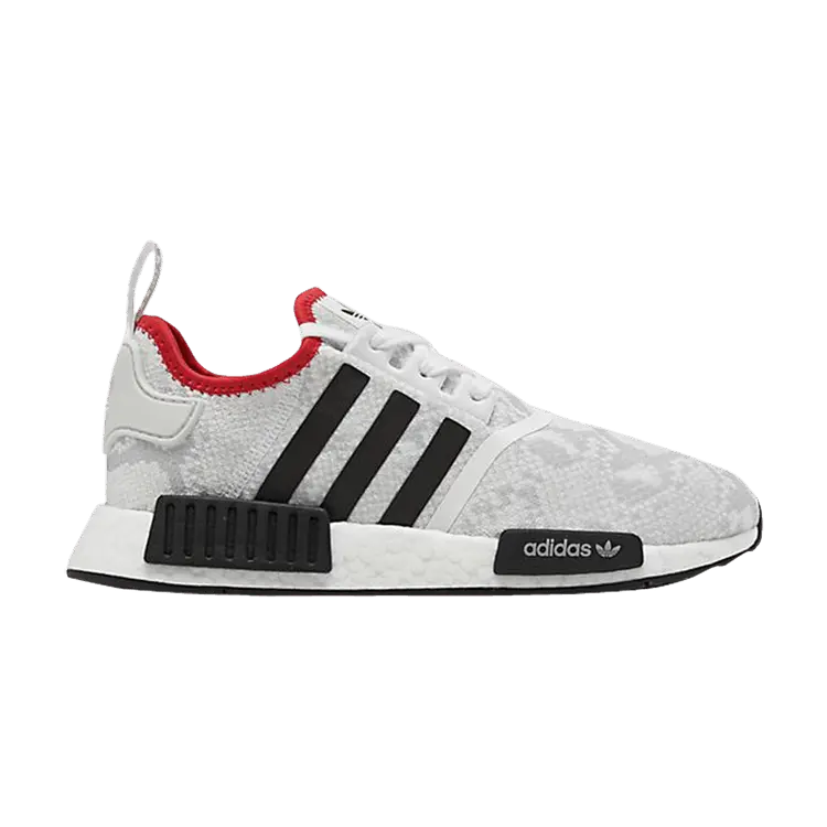 

Кроссовки adidas NMD_R1 STLT 'White Black Scarlet', белый