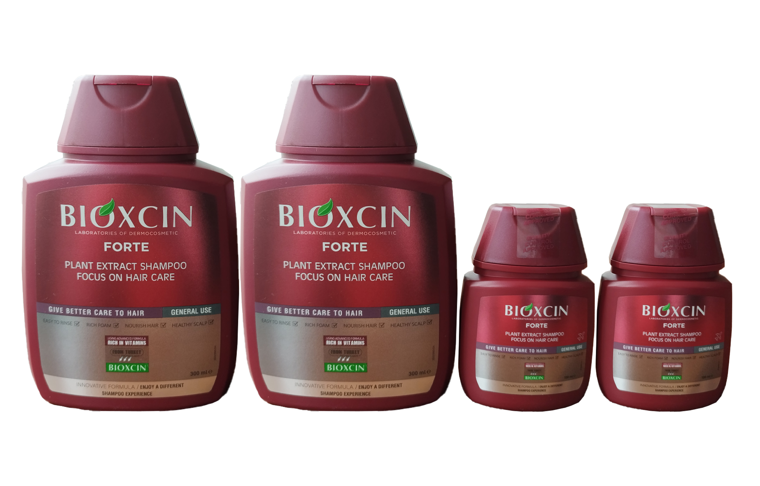 

Концентрированный шампунь с растительными экстрактами Clean 100мл+300мл Bioxcin